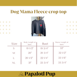 Dog Mama Crew Neck Fleece (Black)